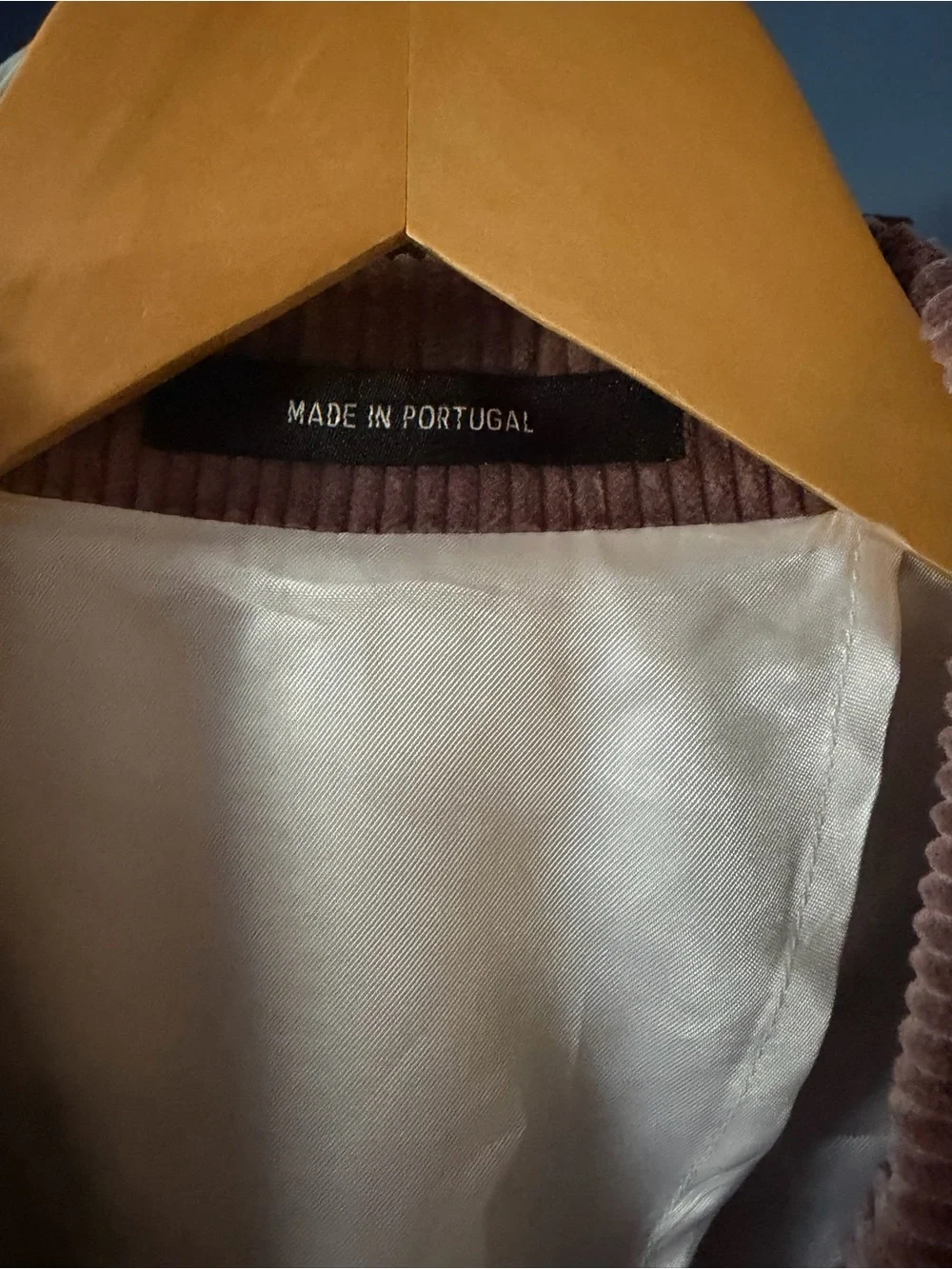 NWT Todd Snyder Mauve Italian Wide Wale Corduroy Madison Jacket